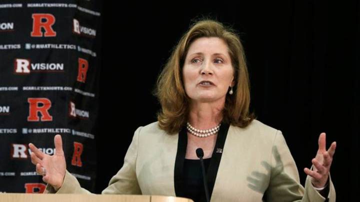 Rutgers AD Julie Hermann clueless again with latest comments Rutgers AD Julie Hermann clueless again with latest comments