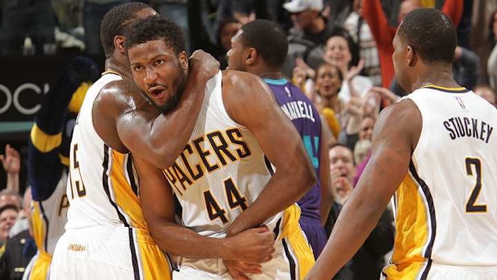 Video: Solomon Hill's buzzer beater gives Pacers win over Hornets Video: Solomon Hill's buzzer beater gives Pacers win over Hornets