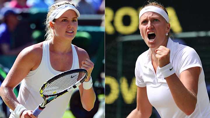 Wimbledon Day 10 recap: Kvitova, Bouchard to play for title