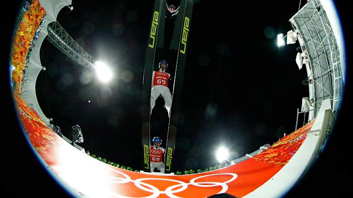 SOCHI SCENE: A very unusual perspective