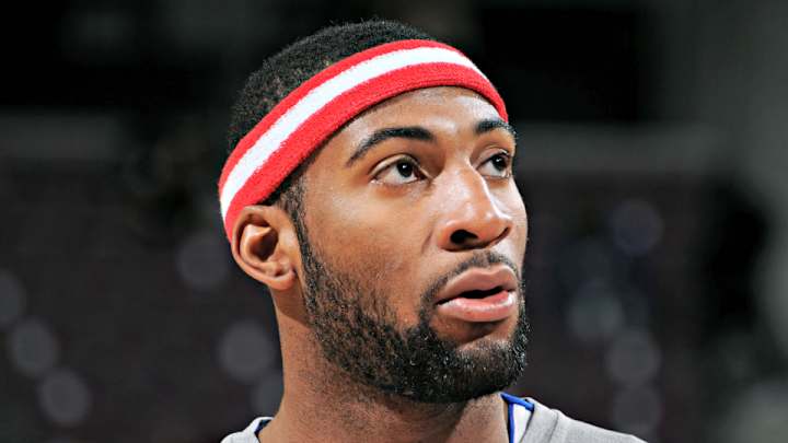 Pistons' Andre Drummond takes the floor with misspelled jersey