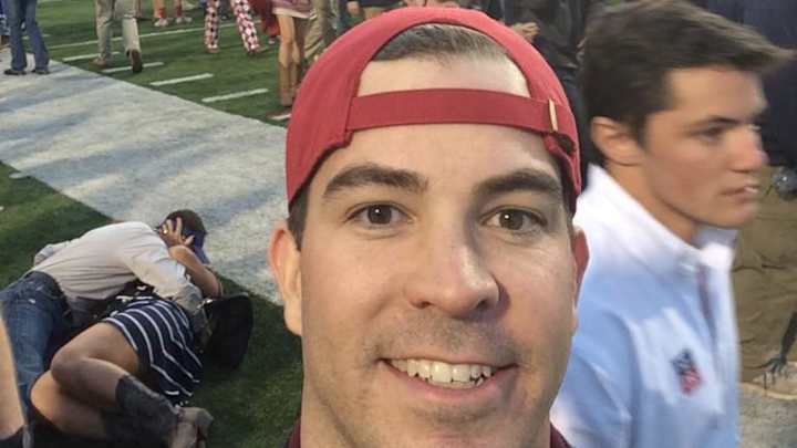 Love was in the air after Ole Miss upset Alabama