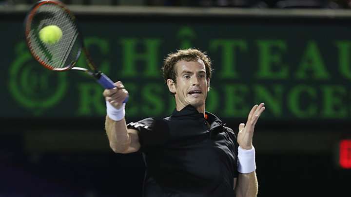 Watch: Andy Murray shows off his pinpoint accuracy in Miami win