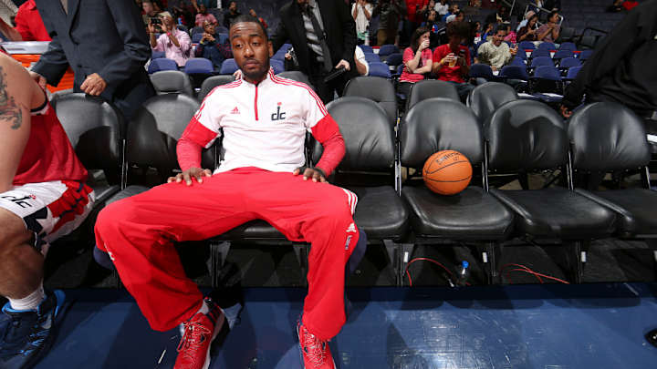 Wizards PG John Wall says he's not worried about left knee tendinitis