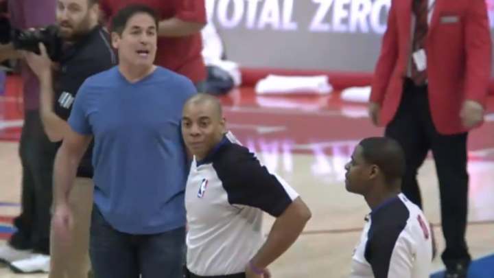 NBA fines Mavericks owner Mark Cuban $100,000 for confronting referees after loss