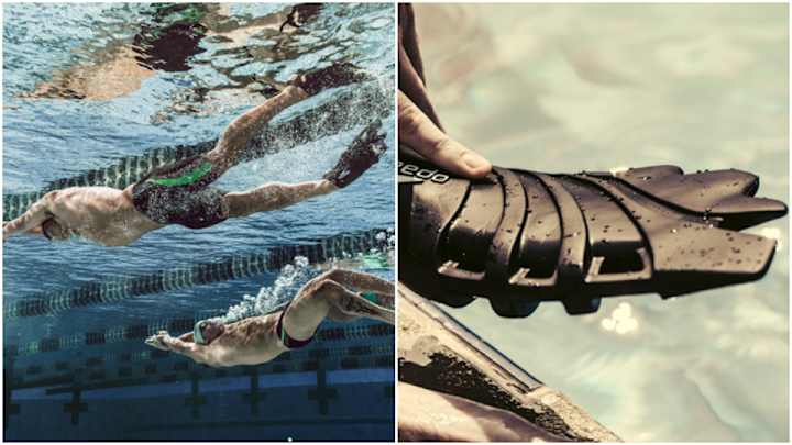 Speedo's new swim fin design was inspired by humpback whales