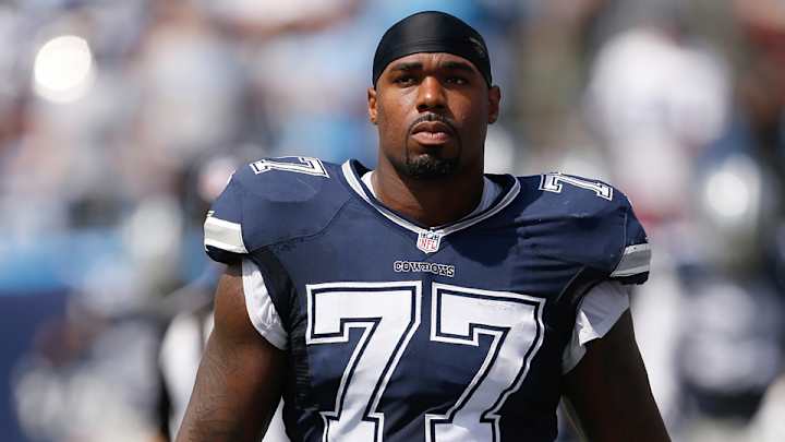 Report: Cowboys' Tyron Smith (ankle) to have MRI after leaving practice