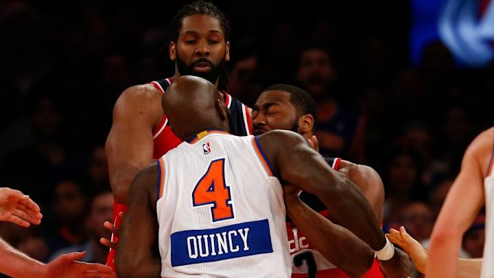 Knicks' Quincy Acy suspended one game for foul on John Wall