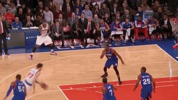 This Andrea Bargnani Failed Dunk Attempt is the New York Knicks