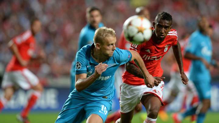 Hulk, Witsel score to give Zenit victory at Benfica