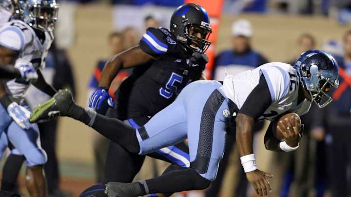 Duke's ACC Coastal title hopes slip away in blowout loss to UNC