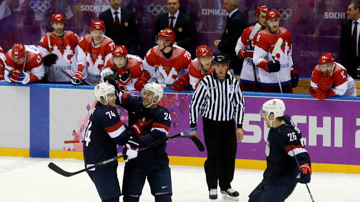 Oshie's shootout goals lead Team USA past Russia 3-2