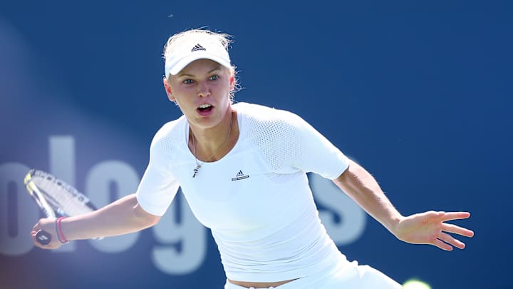 Caroline Wozniacki at the U.S. Open