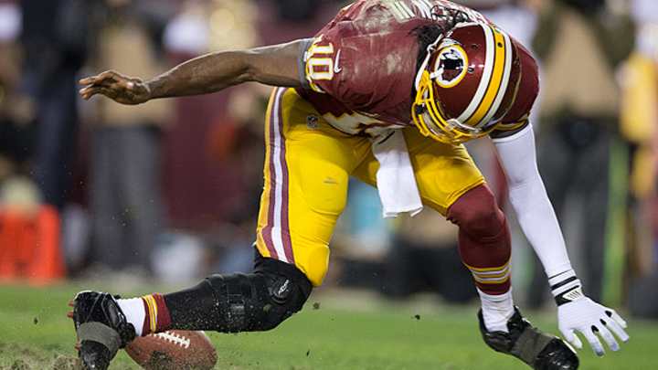 Robert Griffin III to lose bulky knee brace in 2014, hopes to regain rookie form