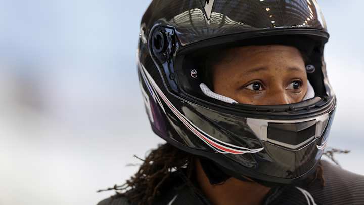 Lauryn Williams in USA-1 at Sochi Games Lauryn Williams in USA-1 at Sochi Games