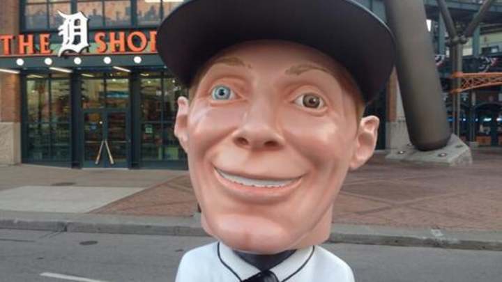 Max Scherzer's Life-Sized Bobblehead Might Frighten You