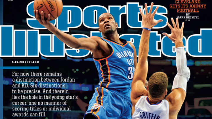 Kevin Durant featured on the cover of Sports Illustrated after winning first MVP Kevin Durant featured on the cover of Sports Illustrated after winning first MVP
