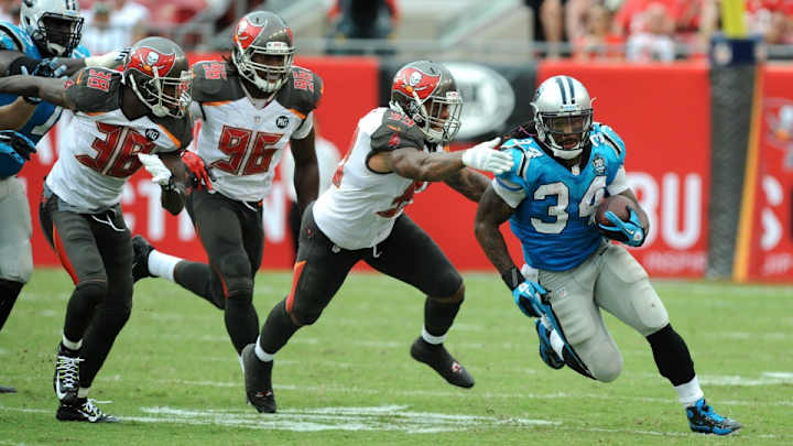 Panthers RB DeAngelo Williams (hamstring) inactive vs. Steelers