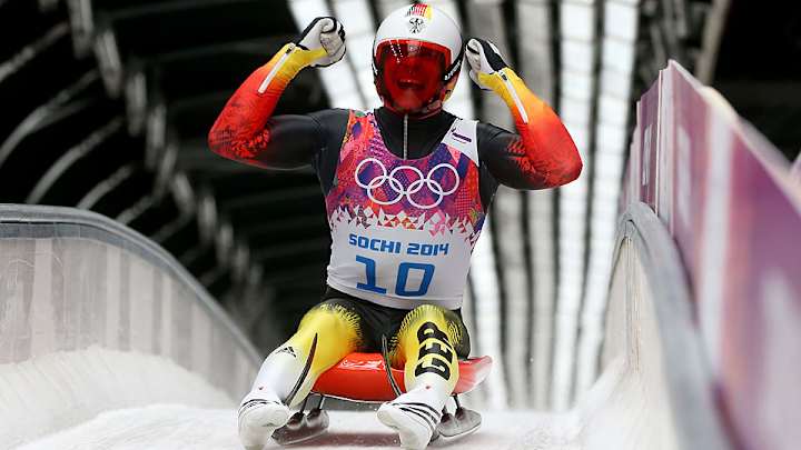 Germany's Loch wins second gold in Olympic luge Germany's Loch wins second gold in Olympic luge