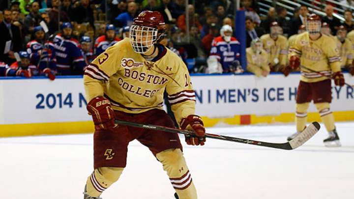 Hobey Baker Award winner Johnny Gaudreau signs with Calgary Flames