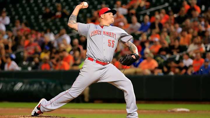 Trade rumors starting to take a toll on Mat Latos' nervous wife