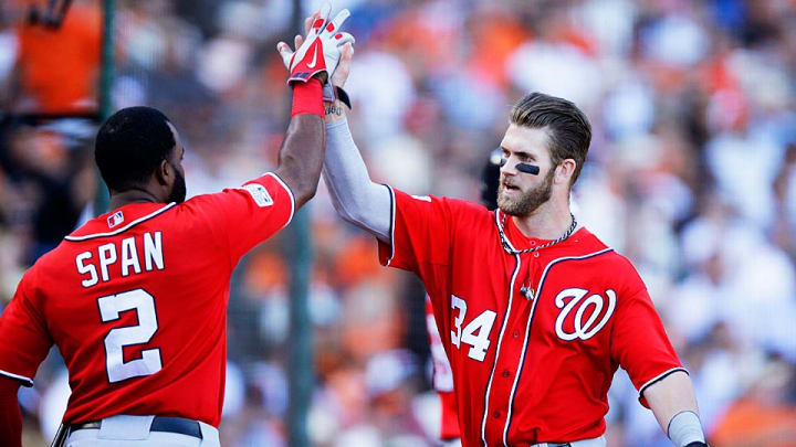 Giants uncharacteristically stumble, Nationals find form in NLDS Game 3 Giants uncharacteristically stumble, Nationals find form in NLDS Game 3