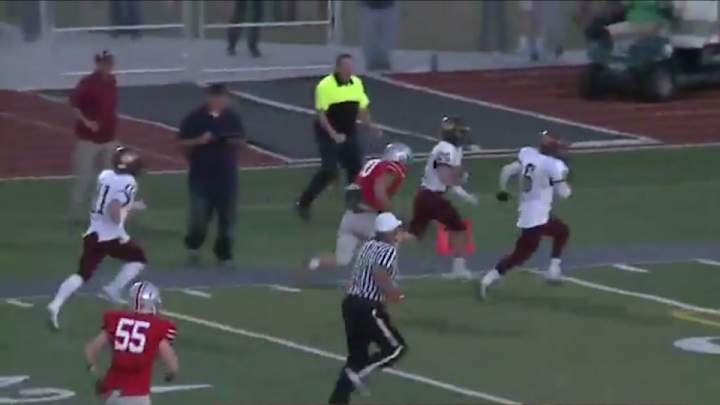 High school football playoff game has one of a kind ending High school football playoff game has one of a kind ending
