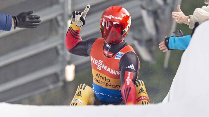 In Olympic luge, it's Germany, and everyone else