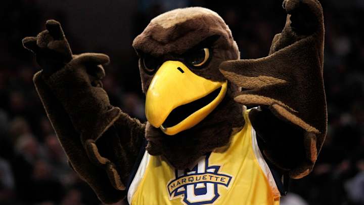 Sports Authority is selling a 'Marquette Football' T-shirt