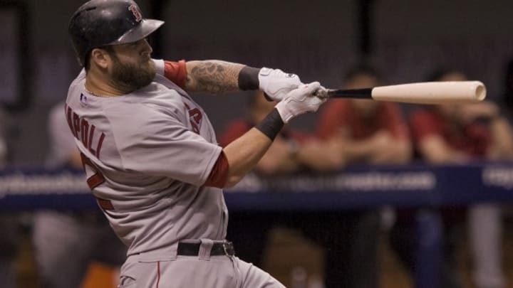 Red Sox place Mike Napoli on DL with finger injury