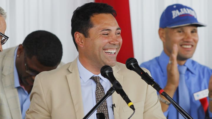 Oscar De La Hoya inducted into International Boxing Hall of Fame