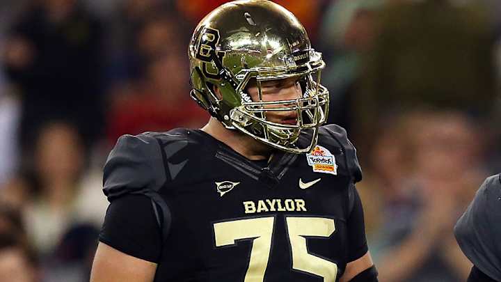 Baylor starting tackle Troy Baker tears ACL, out for season