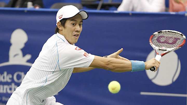 Nishikori to face Karlovic in U.S. Indoor Championships final