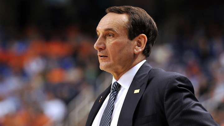 Video: Duke's Coach K criticized U.S. military strategy in speech