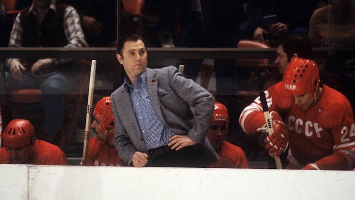 Legendary Russian hockey coach Viktor Tikhonov rushed to hospital