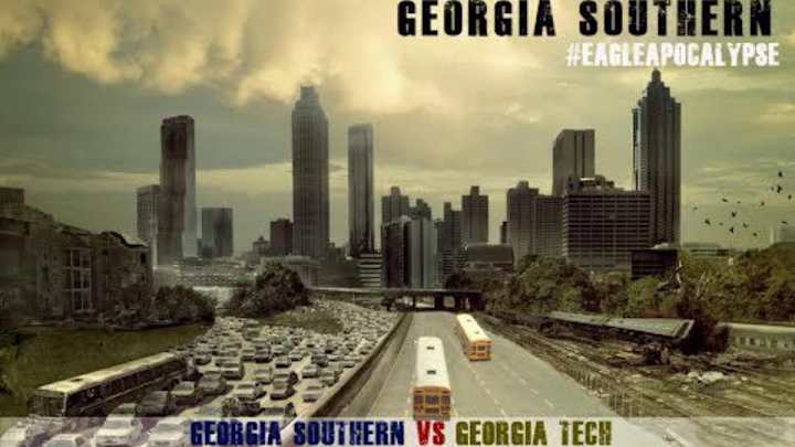 Georgia Southern uses 'Walking Dead' as inspiration for Georgia Tech game Georgia Southern uses 'Walking Dead' as inspiration for Georgia Tech game