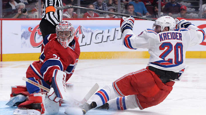Canadiens goalie Carey Price pulled, status for Game 2 unclear