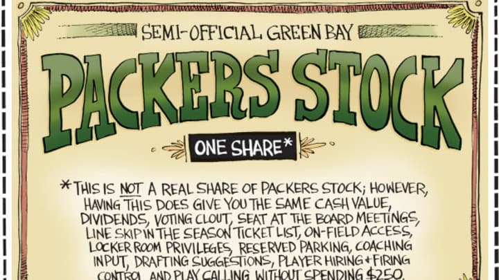 See the Packers Comics Inked by Former Green Bay Press-Gazette Cartoonist Joe Heller