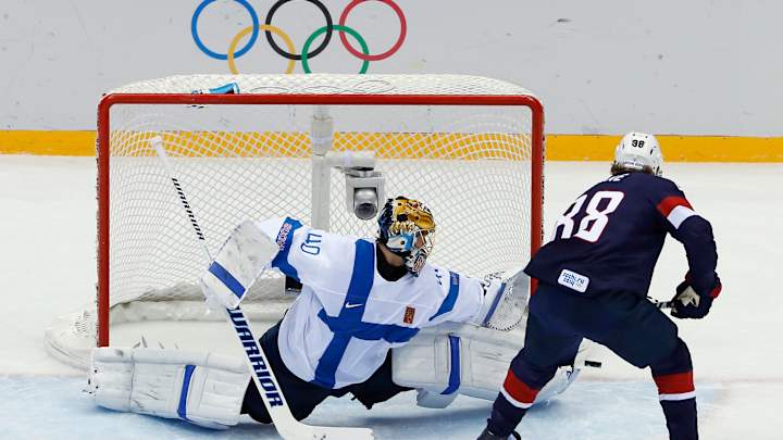Finland routs lackluster U.S. 5-0 for men's hockey bronze