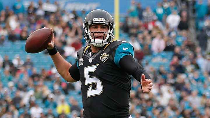 Jaguars QB Blake Bortles (foot) questionable for Thursday vs. Titans