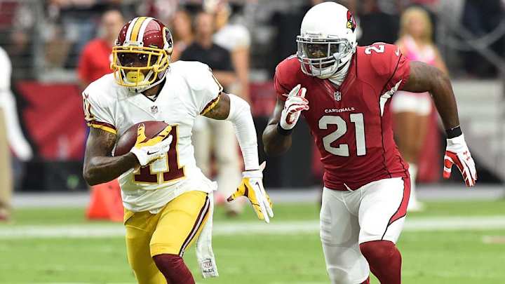 Patrick Peterson: Wallace, DeSean Jackson have 'crackhead speed'