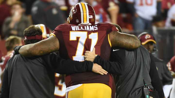 Washington left tackle Trent Williams hopes to play against Seahawks