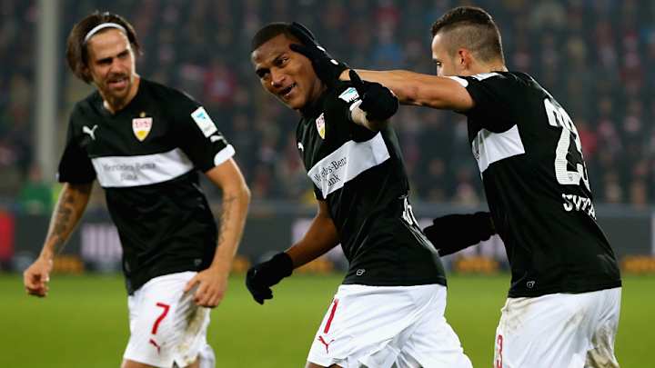 Stuttgart climbs out of Bundesliga cellar, tops Freiburg in Stevens' return Stuttgart climbs out of Bundesliga cellar, tops Freiburg in Stevens' return