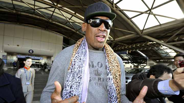 Rodman returns from N. Korea without word if he met Kim