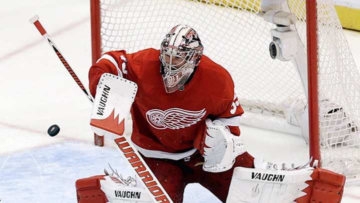 Red Wings sign goalie Howard to $31.8 million deal Red Wings sign goalie Howard to $31.8 million deal