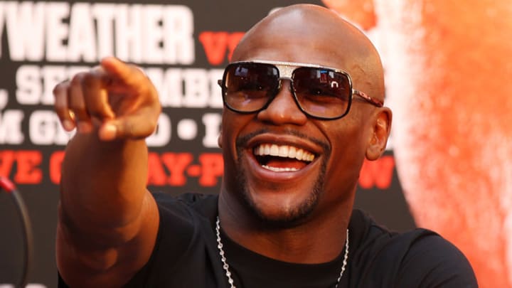 With all comers defeated, Floyd Mayweather writes own history