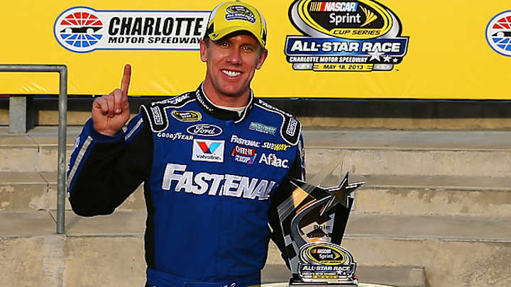 Carl Edwards captures pole for Sprint All-Star race