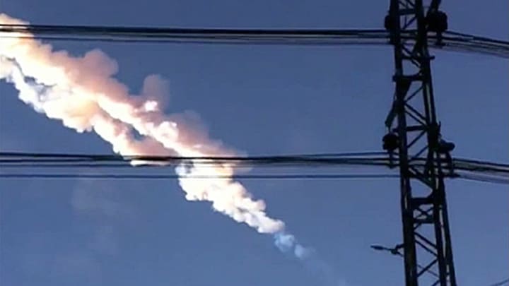 Russian meteor damages KHL arena