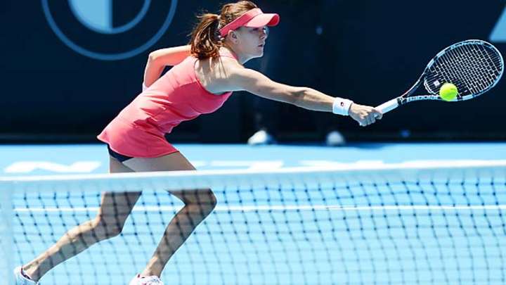 Radwanska, Wickmayer advance to Auckland final Radwanska, Wickmayer advance to Auckland final
