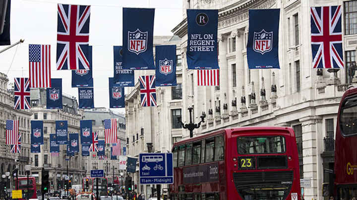 NFL's TV takeover continues: Falcons-Lions London game scheduled for 9:30 a.m. ET